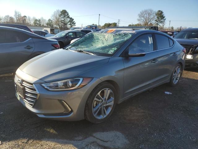 hyundai elantra 2018 kmhd84lf5ju451593