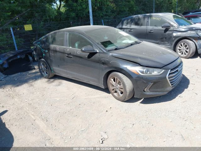 hyundai elantra 2018 kmhd84lf5ju493312