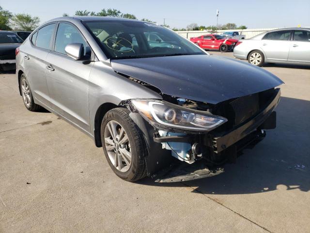 hyundai elantra 2018 kmhd84lf5ju533873