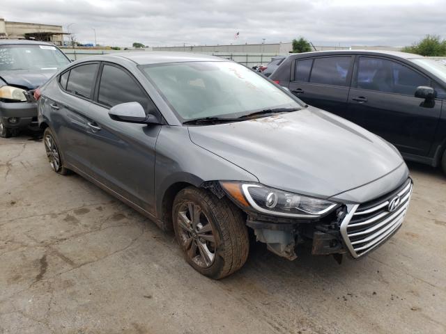 hyundai elantra se 2018 kmhd84lf5ju574438