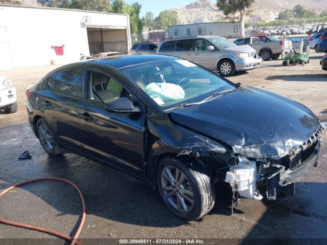 hyundai elantra 2018 kmhd84lf5ju628059