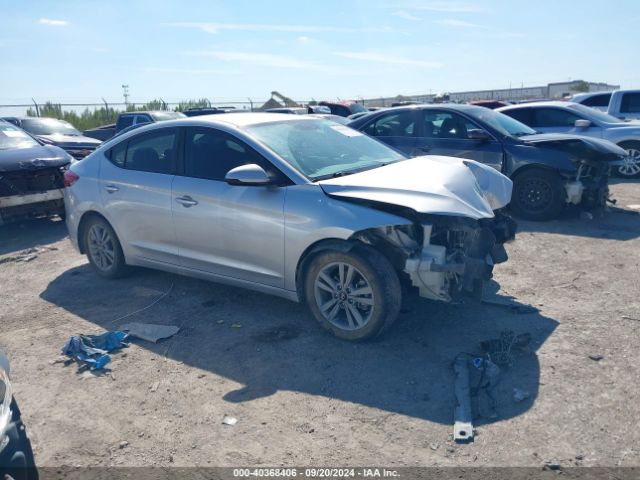 hyundai elantra 2018 kmhd84lf5ju679111