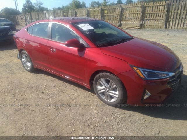 hyundai elantra 2019 kmhd84lf5ku817070