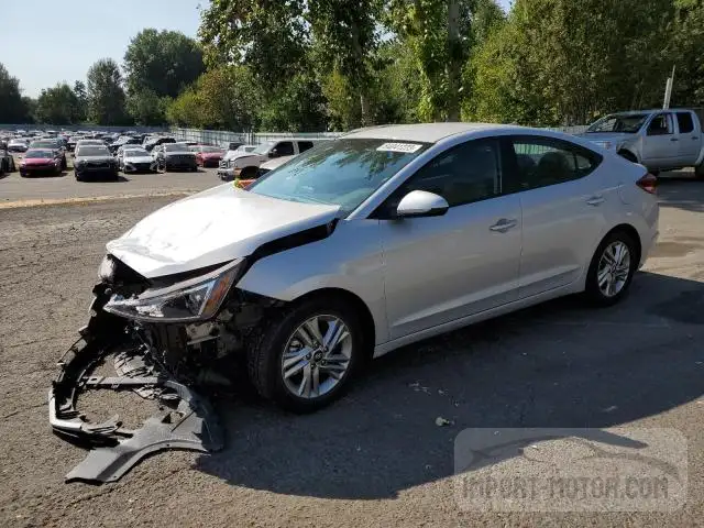 hyundai elantra 2019 kmhd84lf5ku838694