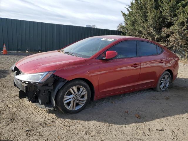 hyundai elantra 2019 kmhd84lf5ku879147