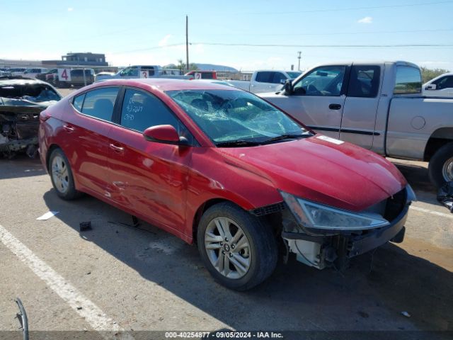 hyundai elantra 2019 kmhd84lf5ku888690