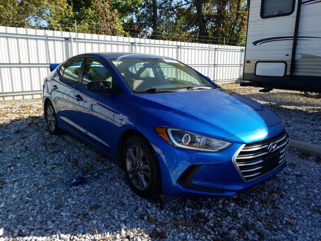 hyundai elantra se 2017 kmhd84lf6hu061273