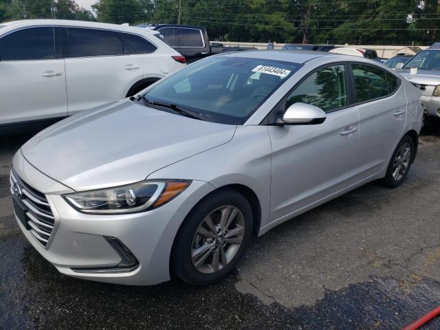 hyundai elantra 2017 kmhd84lf6hu102839