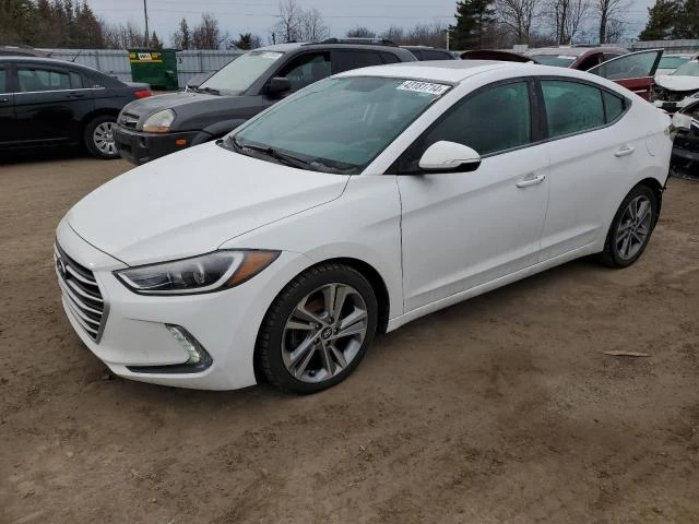 hyundai elantra se 2017 kmhd84lf6hu119236