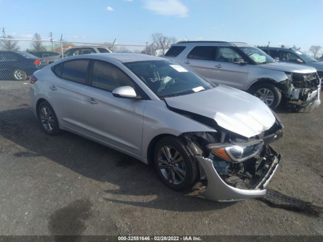 hyundai elantra 2017 kmhd84lf6hu160269