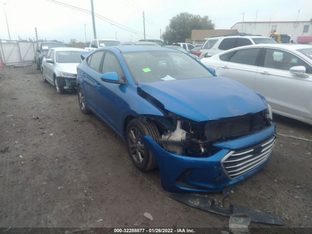 hyundai elantra 2017 kmhd84lf6hu171918