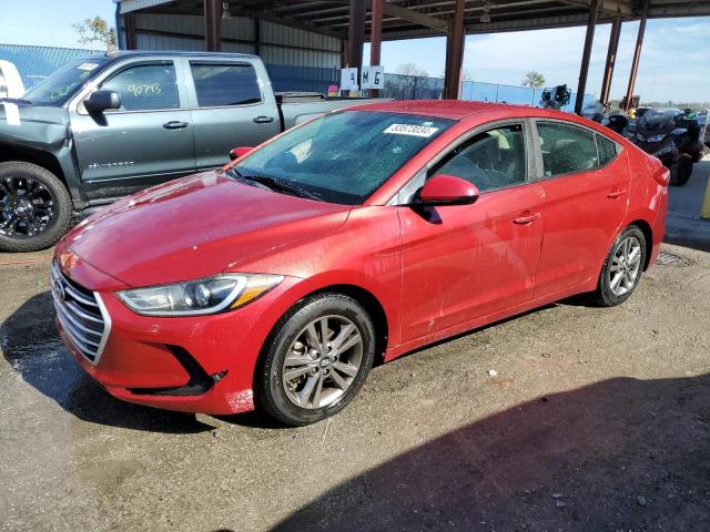 hyundai elantra se 2017 kmhd84lf6hu211690