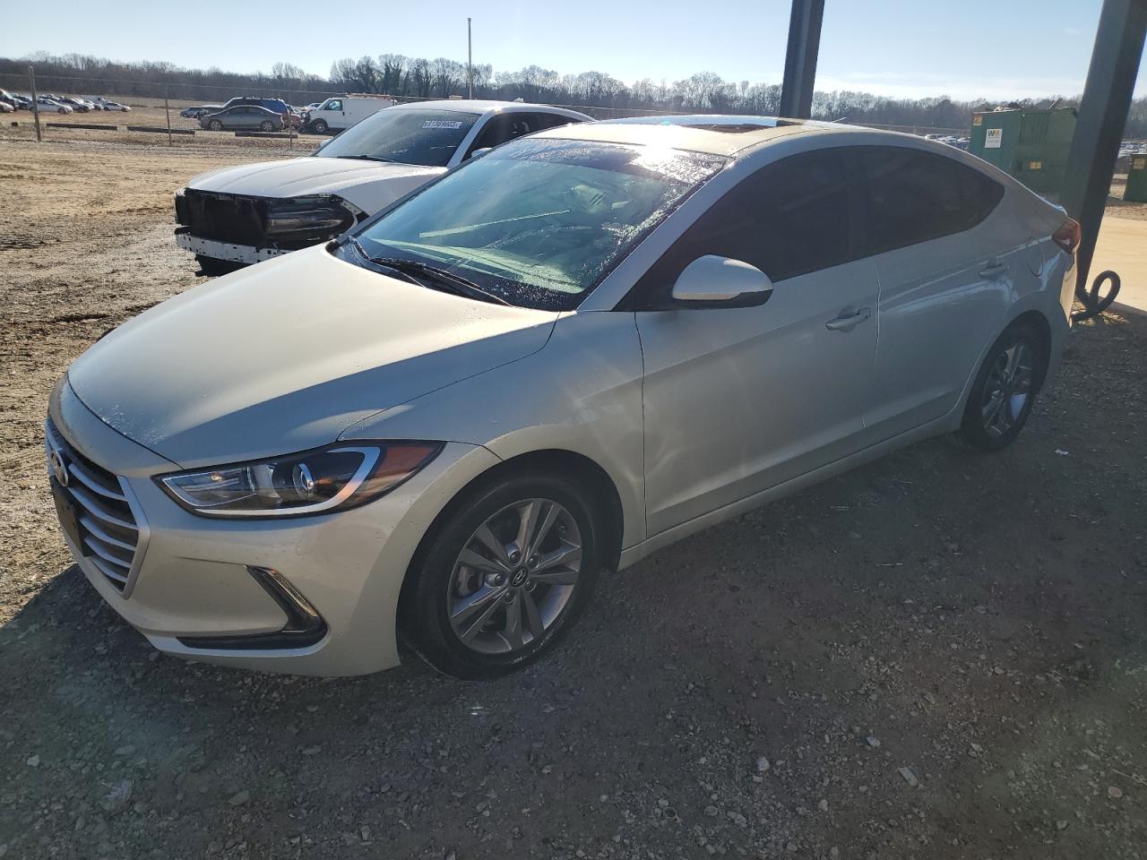 hyundai elantra 2017 kmhd84lf6hu276068