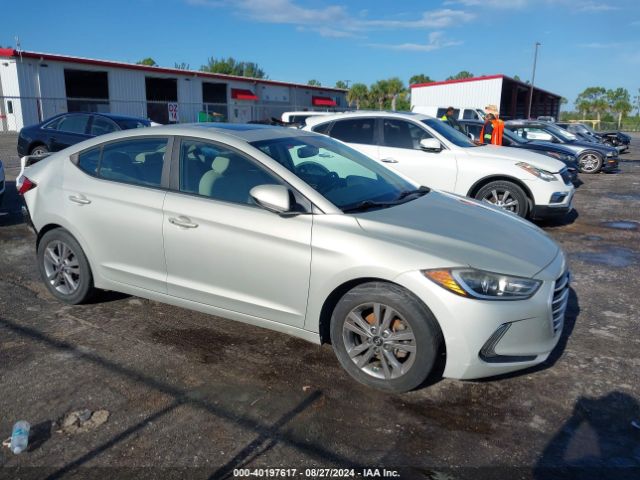 hyundai elantra 2017 kmhd84lf6hu282839