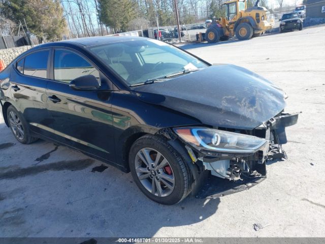 hyundai elantra 2017 kmhd84lf6hu295039