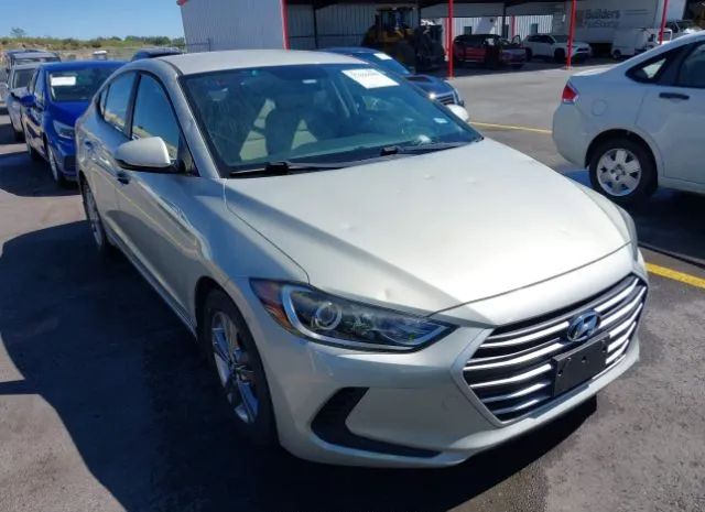 hyundai elantra 2017 kmhd84lf6hu382889