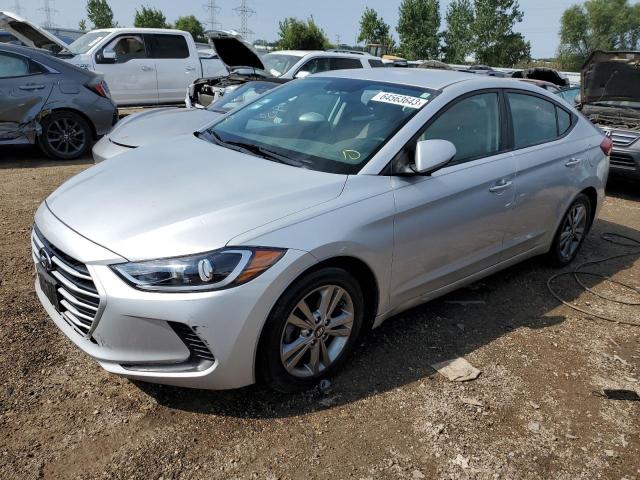 hyundai elantra se 2018 kmhd84lf6ju449352