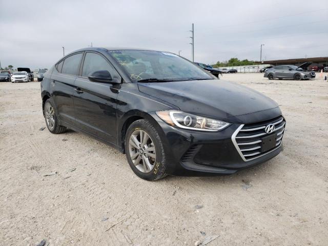 hyundai elantra se 2018 kmhd84lf6ju455426