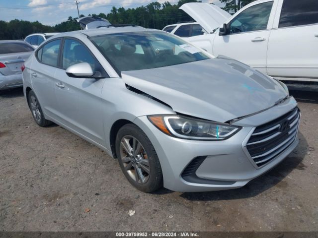 hyundai elantra 2018 kmhd84lf6ju467009