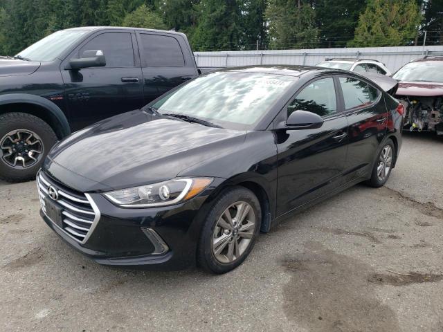 hyundai elantra se 2018 kmhd84lf6ju501854