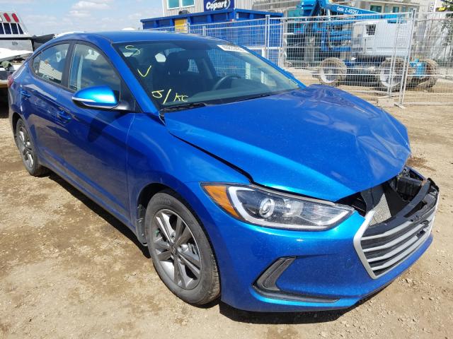 hyundai elantra se 2018 kmhd84lf6ju517083