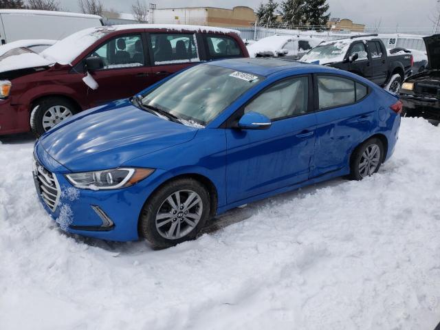 hyundai elantra se 2018 kmhd84lf6ju549256