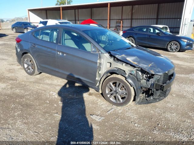 hyundai elantra 2018 kmhd84lf6ju580880