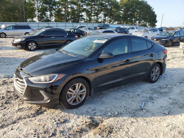 hyundai elantra se 2018 kmhd84lf6ju612713