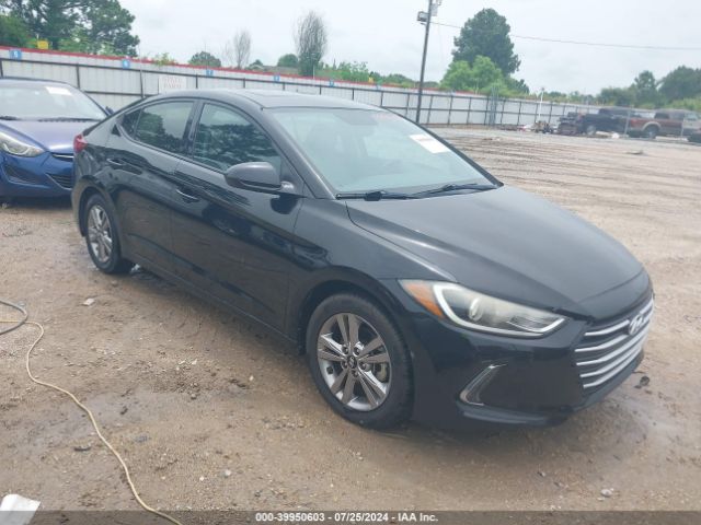 hyundai elantra 2018 kmhd84lf6ju619869