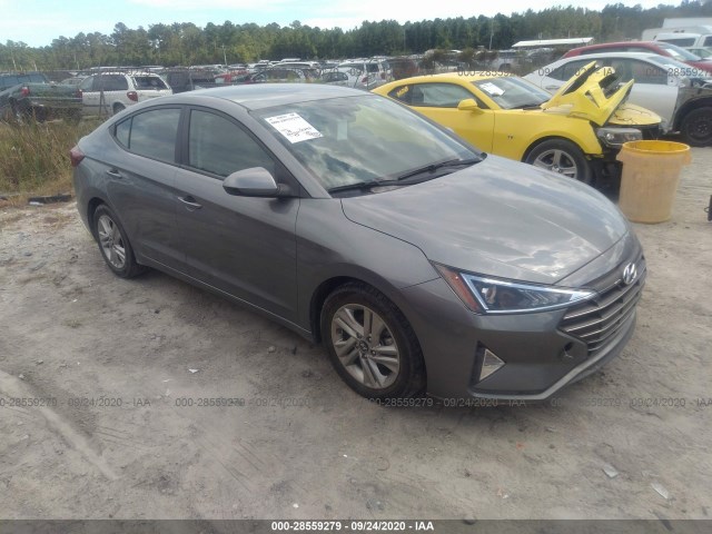 hyundai elantra 2019 kmhd84lf6ku750687