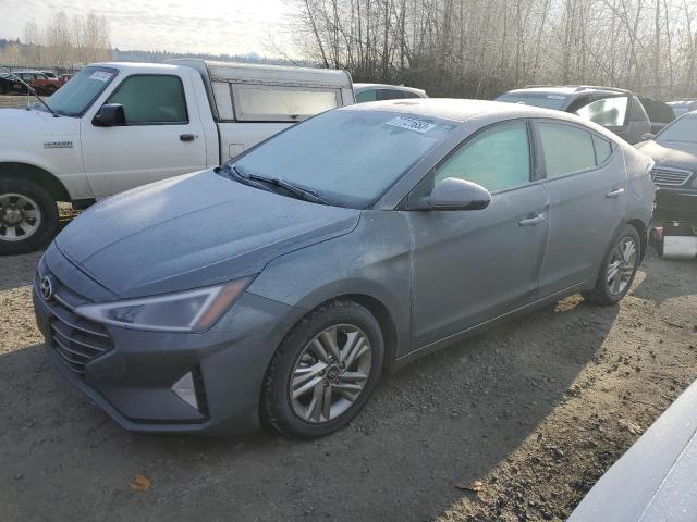 hyundai elantra 2019 kmhd84lf6ku805817