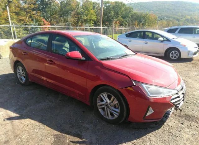 hyundai elantra 2019 kmhd84lf6ku864284