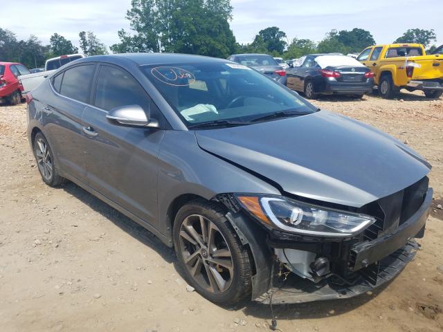 hyundai elantra se 2017 kmhd84lf7hu074095