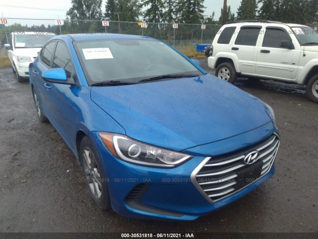 hyundai elantra 2017 kmhd84lf7hu138779