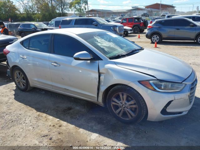 hyundai elantra 2017 kmhd84lf7hu146946