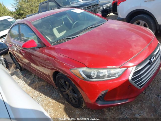 hyundai elantra 2017 kmhd84lf7hu171569