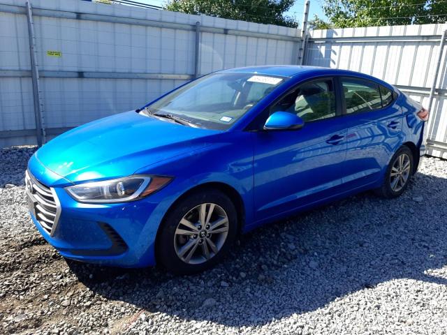 hyundai elantra se 2017 kmhd84lf7hu189652