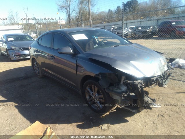 hyundai elantra 2017 kmhd84lf7hu196665