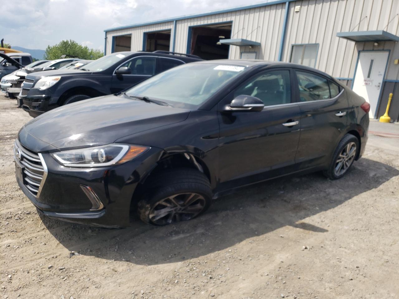 hyundai elantra 2017 kmhd84lf7hu201301