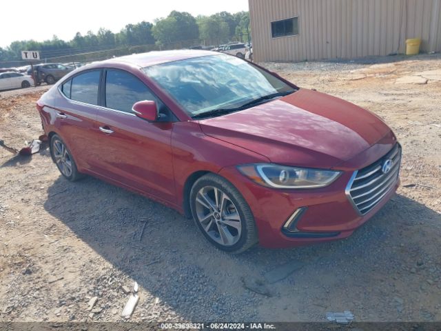 hyundai elantra 2017 kmhd84lf7hu257304