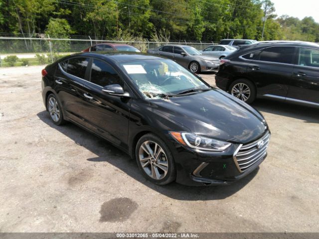 hyundai elantra 2017 kmhd84lf7hu260039