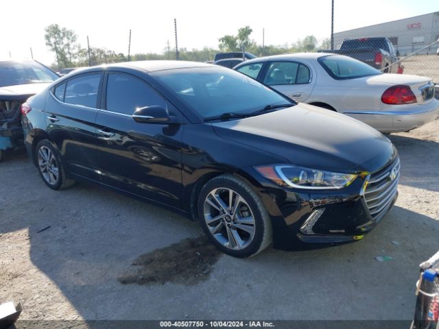 hyundai elantra 2017 kmhd84lf7hu260204