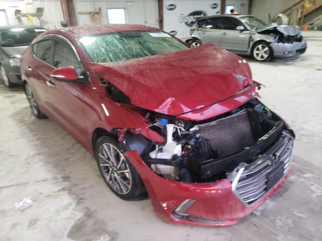 hyundai elantra se 2017 kmhd84lf7hu280761