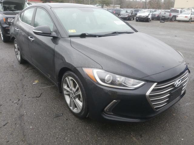 hyundai elantra se 2017 kmhd84lf7hu318005