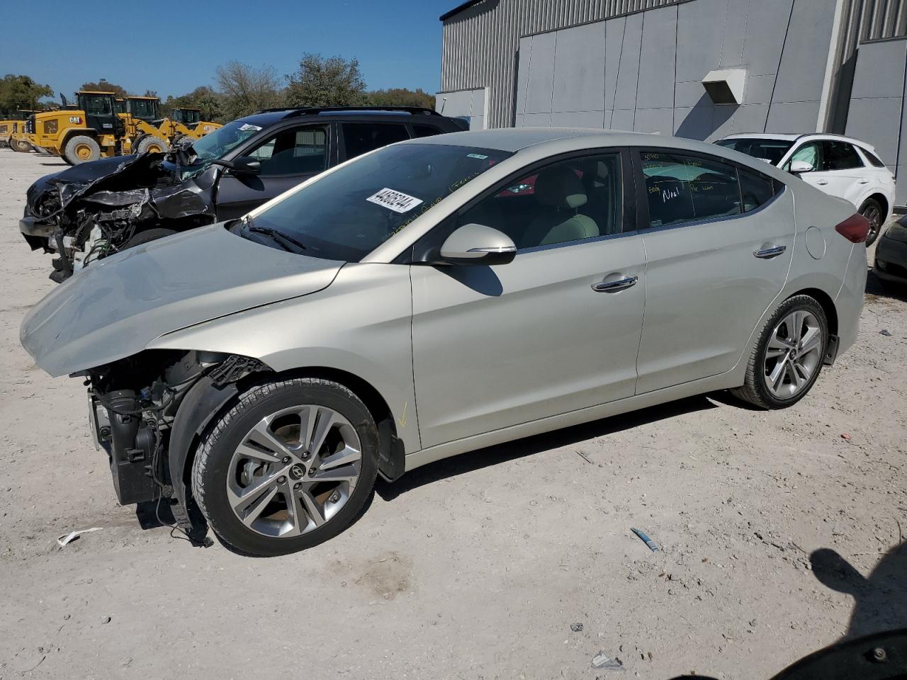 hyundai elantra 2017 kmhd84lf7hu354129