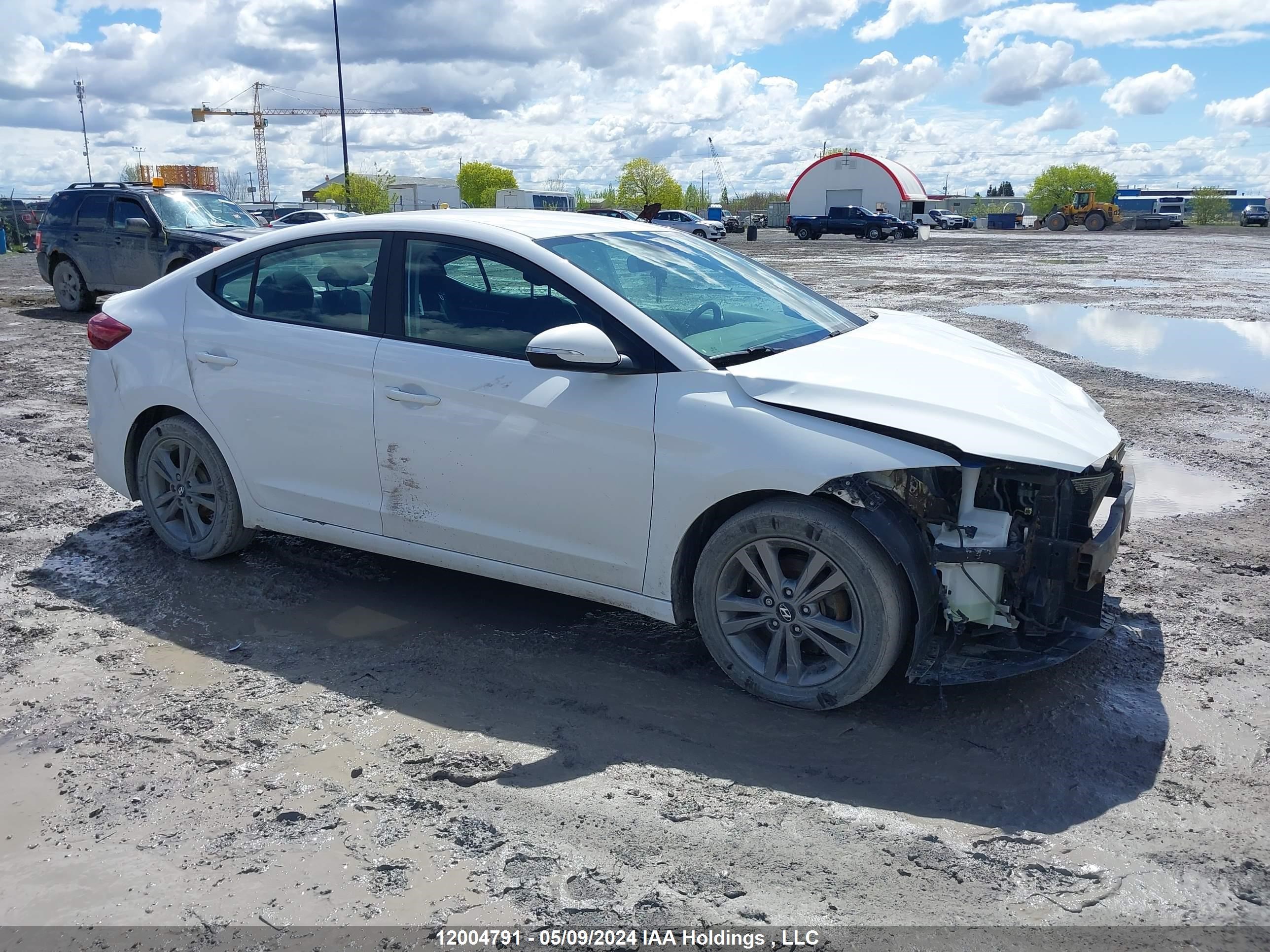 hyundai elantra 2017 kmhd84lf7hu400929