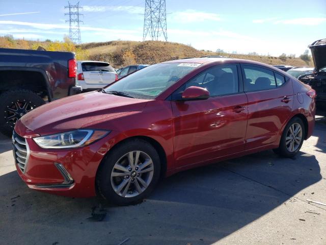 hyundai elantra se 2018 kmhd84lf7ju472722