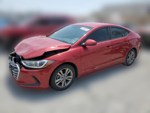 hyundai elantra 2018 kmhd84lf7ju474891