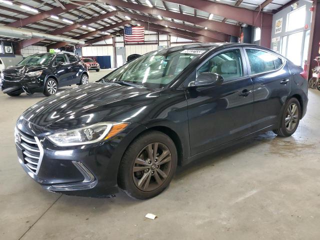 hyundai elantra se 2018 kmhd84lf7ju475491