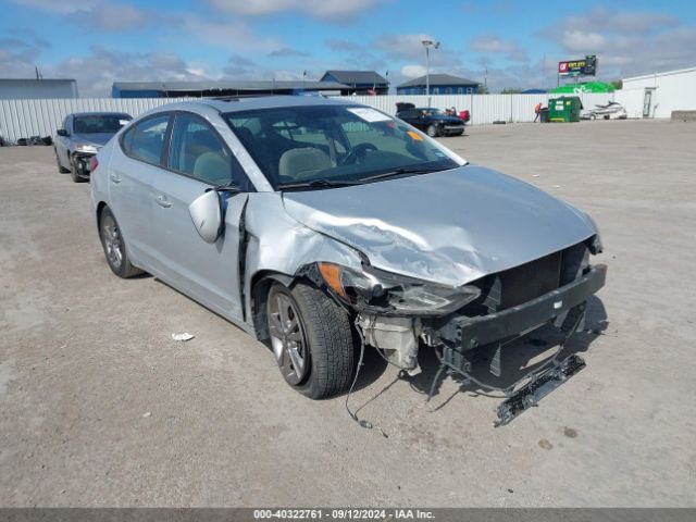 hyundai elantra 2018 kmhd84lf7ju478424